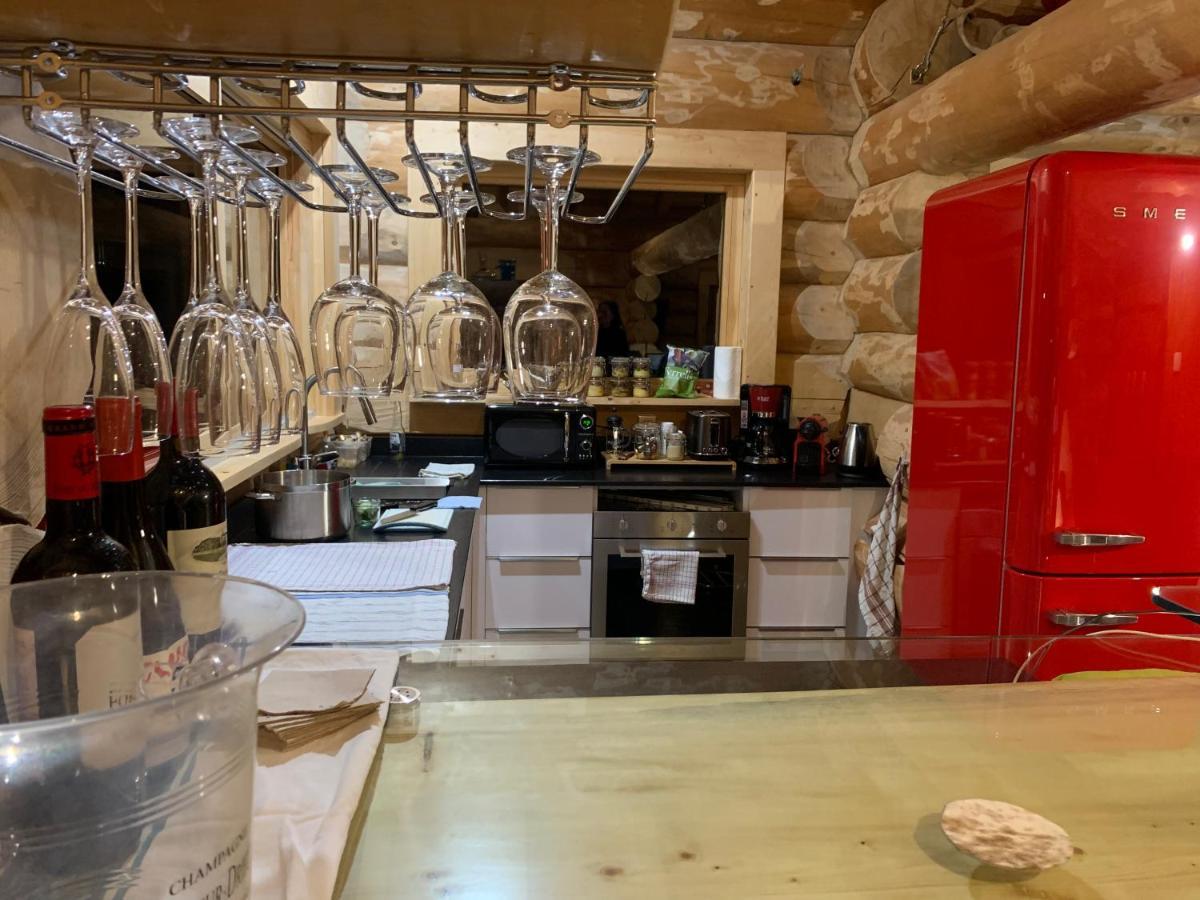 Chalet Anzac Chalet 5 Etoiles En Rondins Tout Neuf Unique Dans Les Aravis Les Villards-sur-Thones Екстер'єр фото