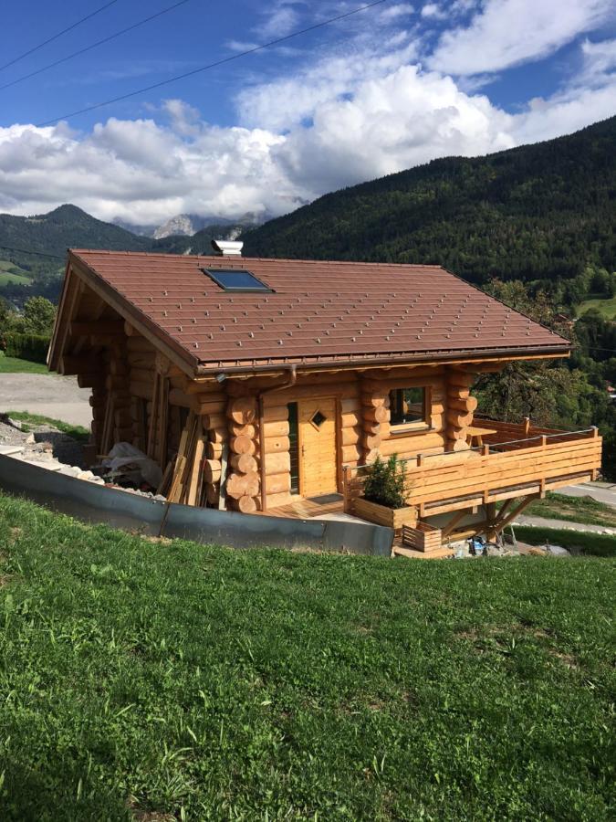 Chalet Anzac Chalet 5 Etoiles En Rondins Tout Neuf Unique Dans Les Aravis Les Villards-sur-Thones Екстер'єр фото